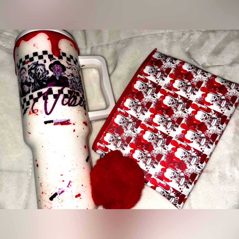 Simple modern custom horror cup